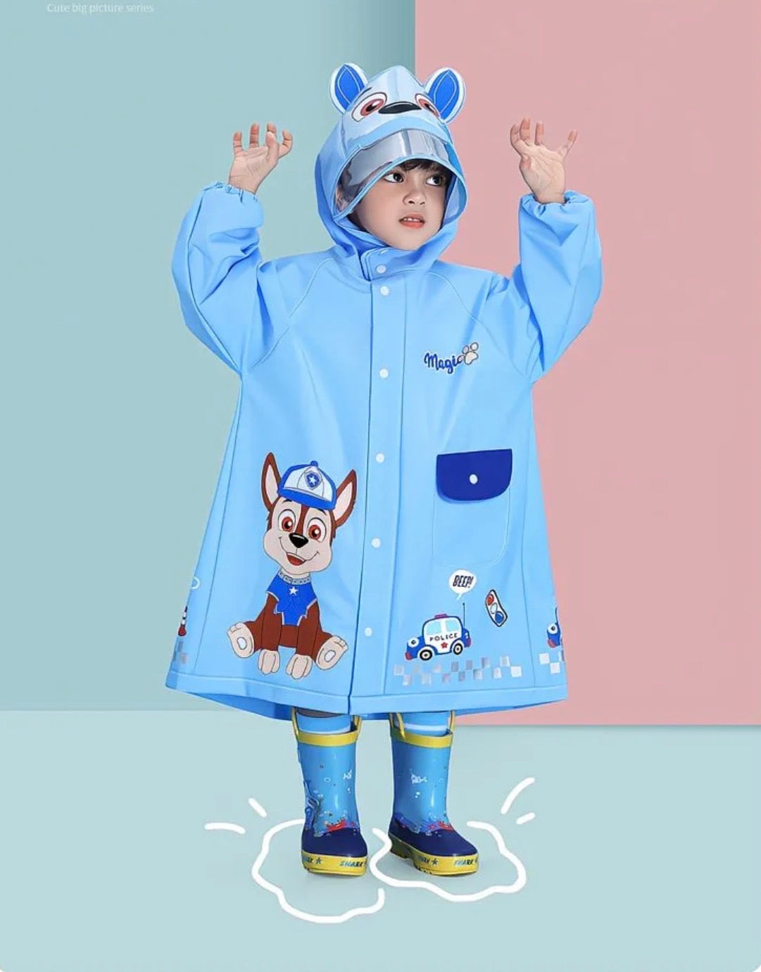 Regnfantasi Kids Regnfrakke