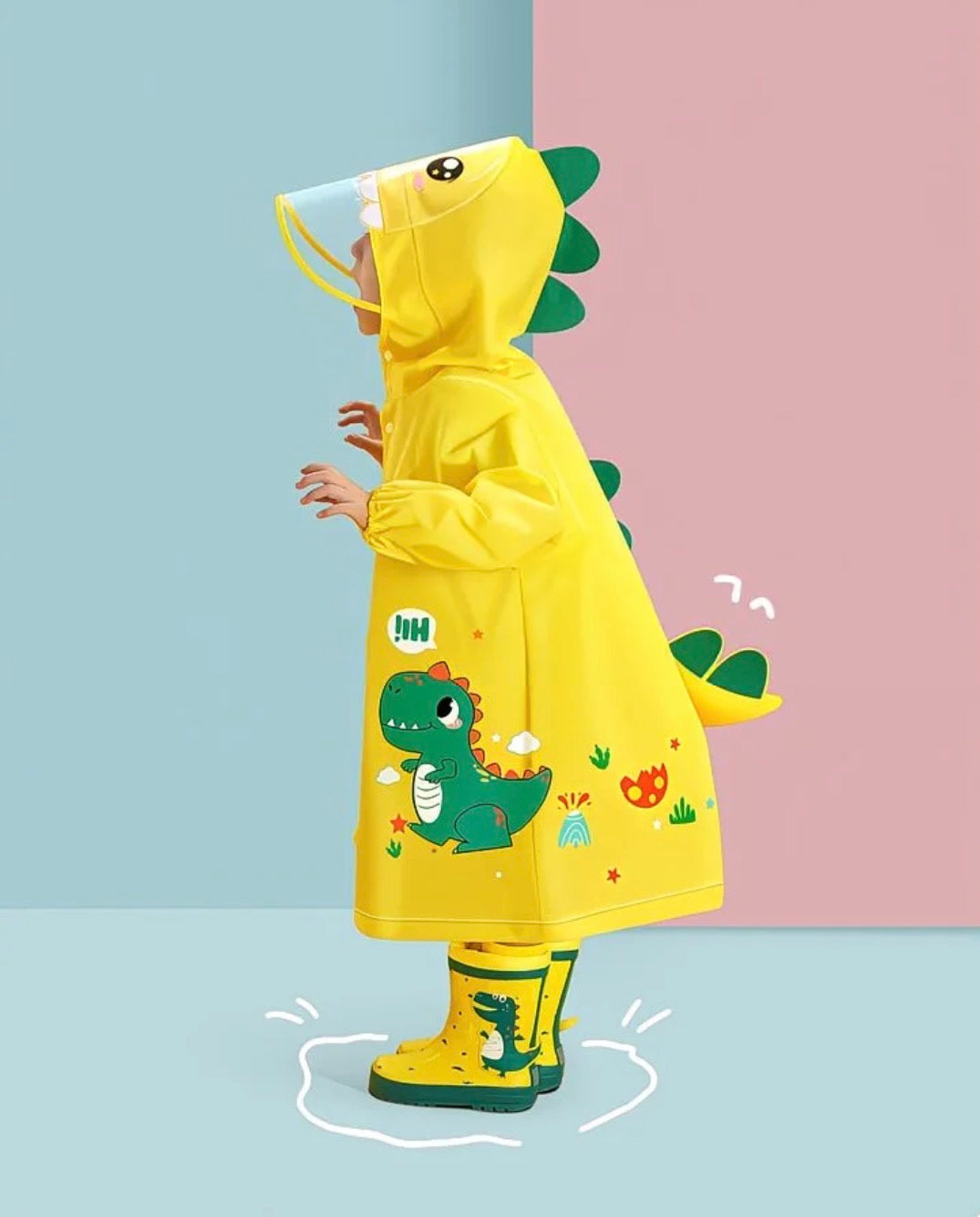 Regnfantasi Kids Regnfrakke
