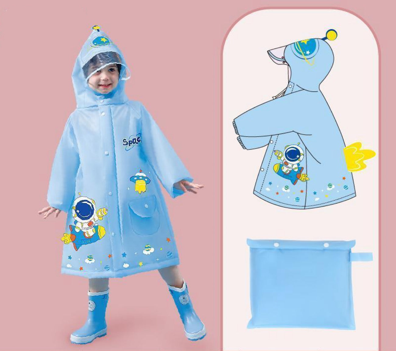 Regnfantasi Kids Regnfrakke