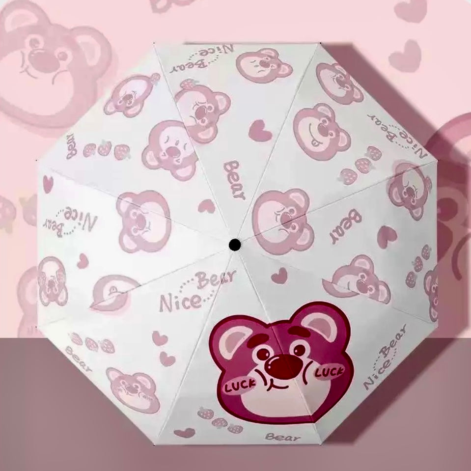 Børneparaply med Figurer – Hello Kitty, Cinnamoroll & Flere