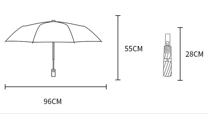 Børneparaply med Figurer – Hello Kitty, Cinnamoroll & Flere