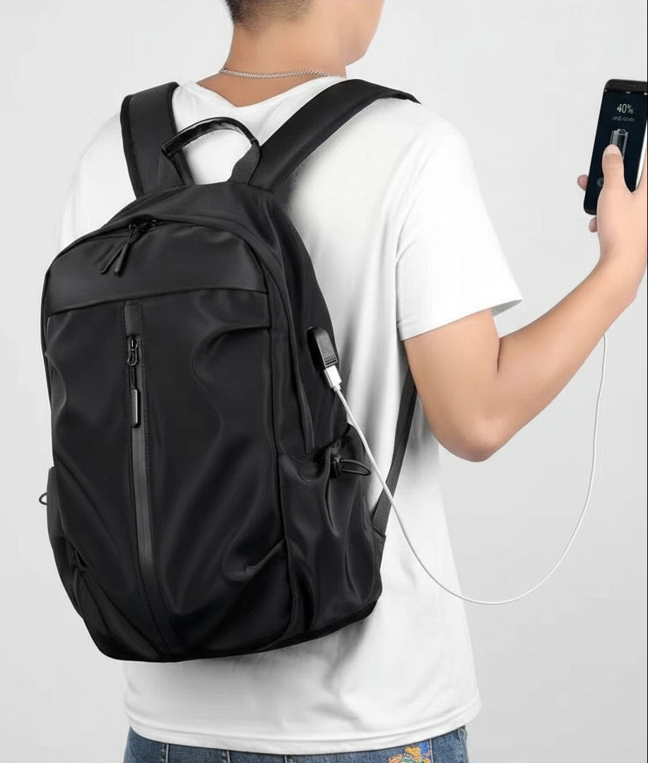 RainCity USB Vandafvisende Rygsæk