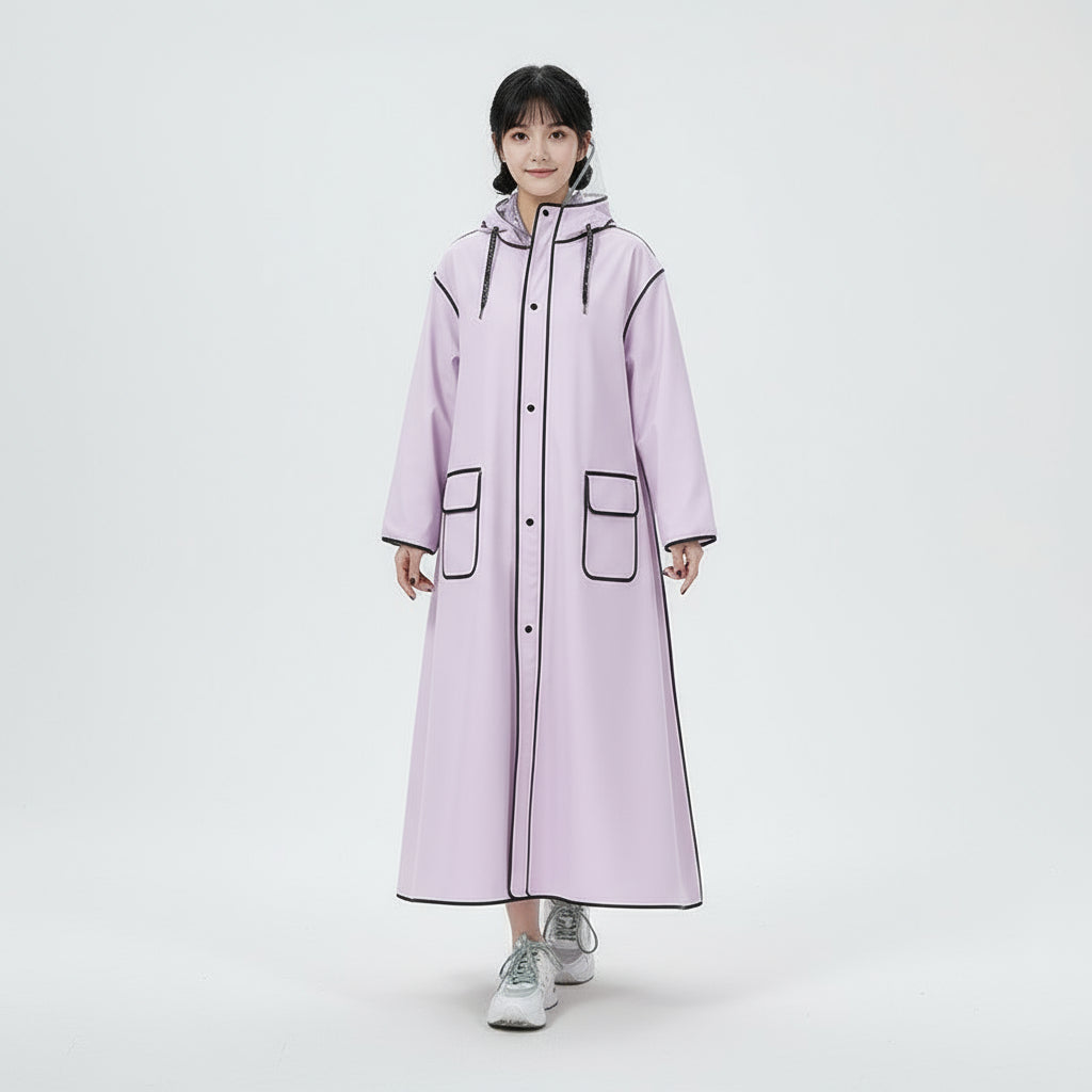 ClearView Unisex Lang Regnfrakke