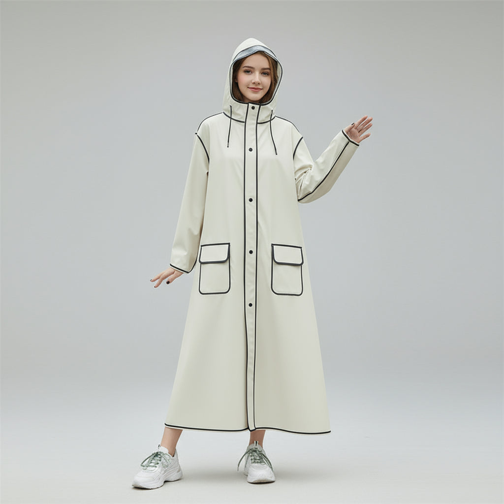 ClearView Unisex Lang Regnfrakke